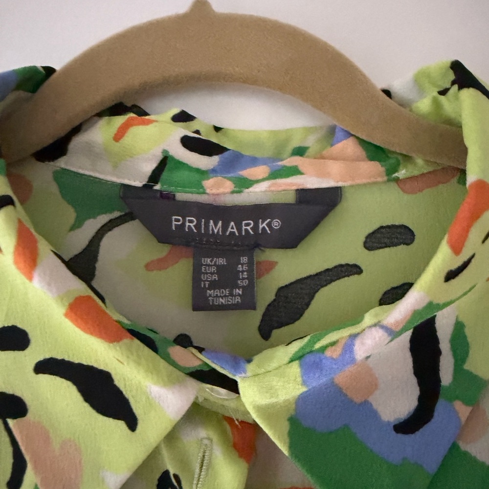 Primark Lime Green Multicolor Jacket - Picture 3 of 4